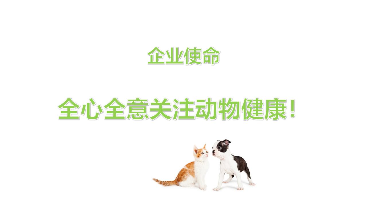 企业使命——全心全意关注动物健康